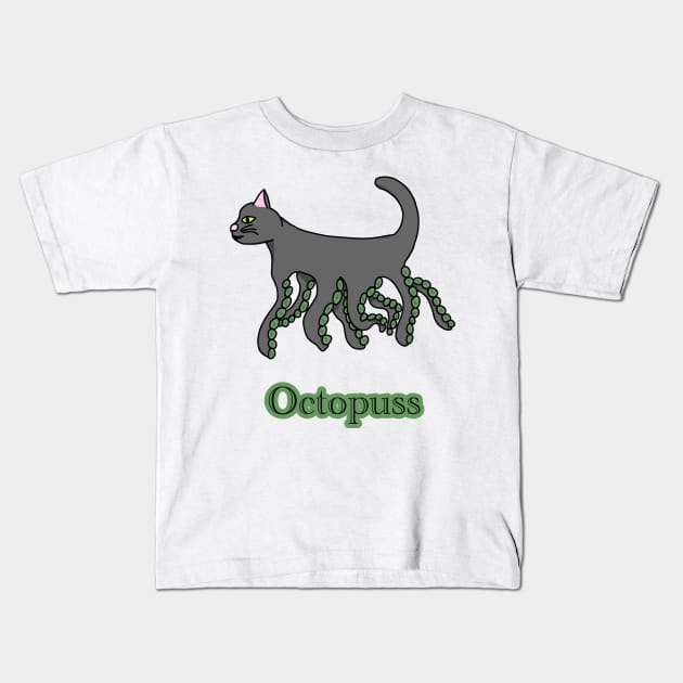 Octopuss Kids T-Shirt by emilyanime1351